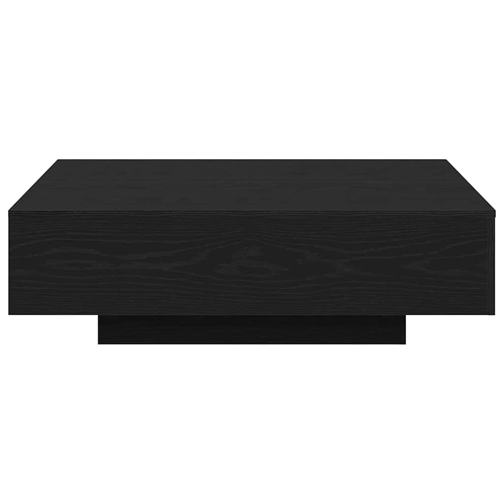 Tavolino da salotto Rovere Nero 100 x 100 x 31 cm | homemem39