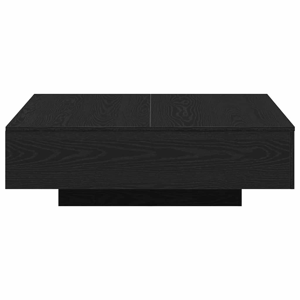 Tavolino da salotto Rovere Nero 100 x 100 x 31 cm | homemem39