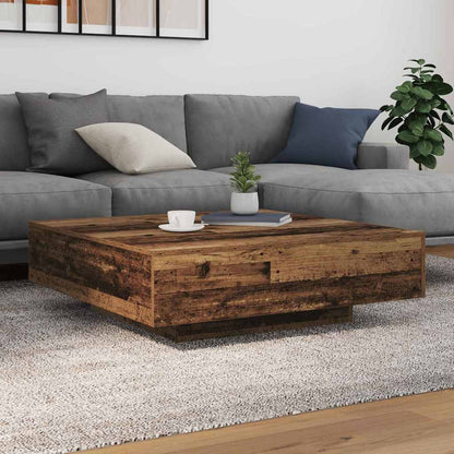 Tavolino da salotto Legno vecchio 100 x 100 x 31 cm | homemem39