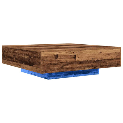 Tavolino da salotto Legno vecchio 100 x 100 x 31 cm | homemem39