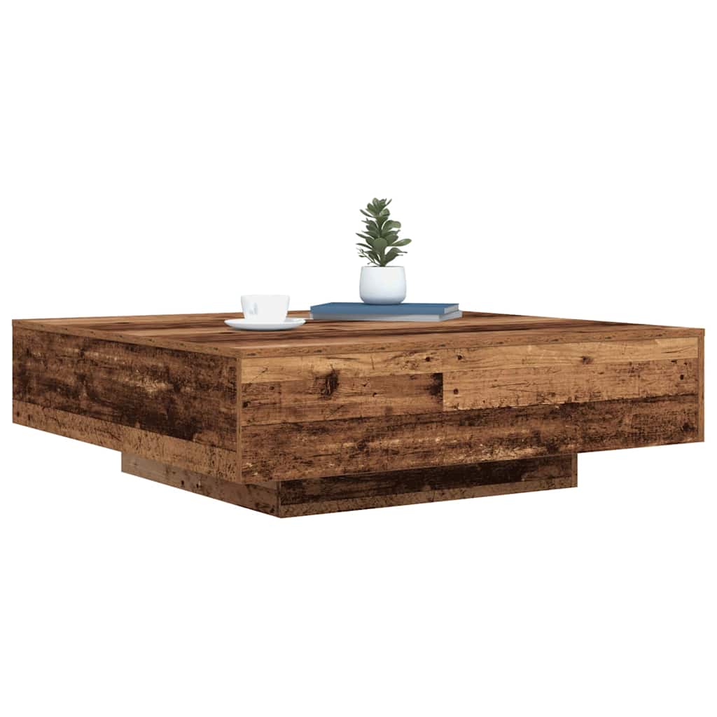 Tavolino da salotto Legno vecchio 100 x 100 x 31 cm | homemem39