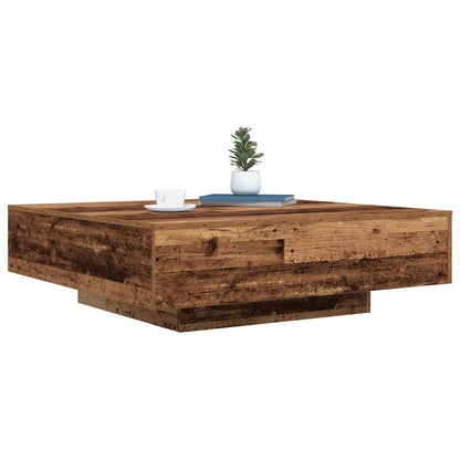 Tavolino da salotto Legno vecchio 100 x 100 x 31 cm | homemem39