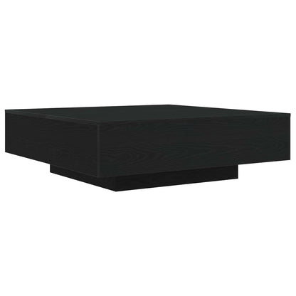 Tavolino da salotto Rovere Nero 100 x 100 x 31 cm | homemem39