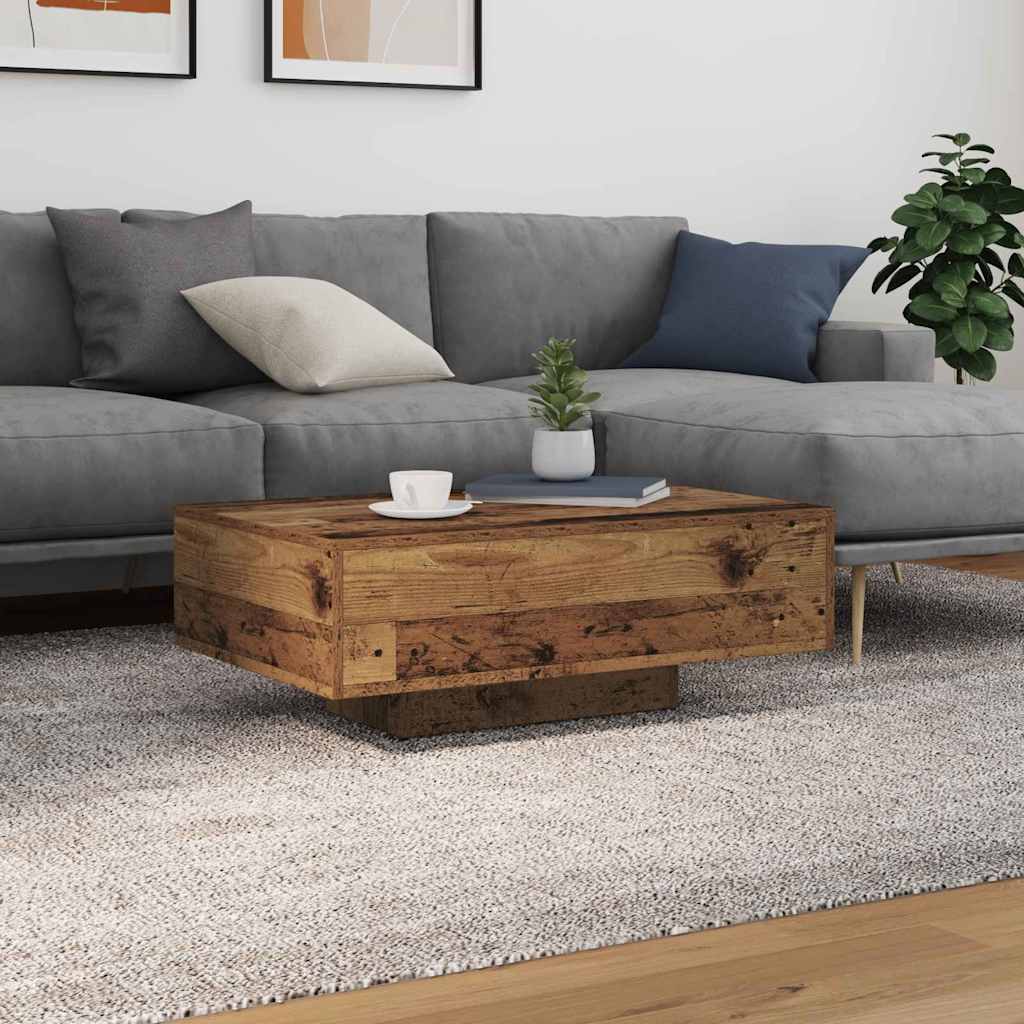 Tavolino da salotto Legno vecchio 85 x 55 x 31 cm | homemem39