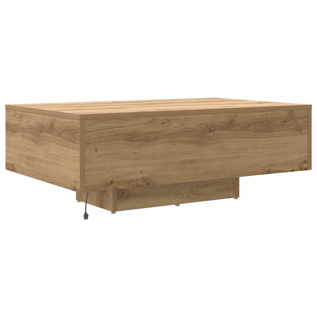 Tavolino da salotto Rovere artigianale 85 x 55 x 31 cm | homemem39