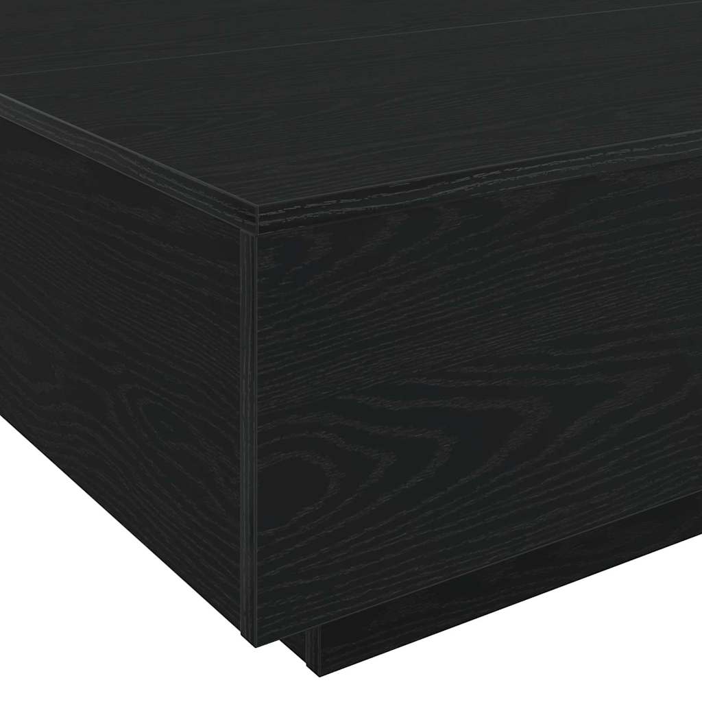 Tavolino da salotto Rovere Nero 85 x 55 x 31 cm | homemem39