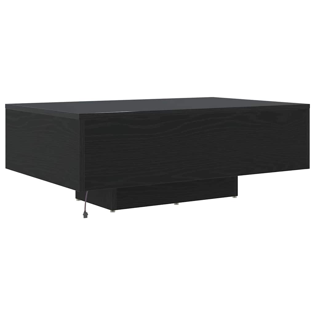Tavolino da salotto Rovere Nero 85 x 55 x 31 cm | homemem39