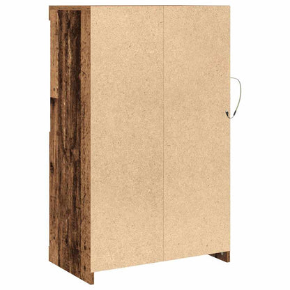 Madia LED Legno vecchio 60,5 x 37 x 100 cm Legno multistrato | homemem39