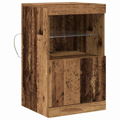 Madia LED Legno vecchio 41 x 37 x 67 cm Legno multistrato | homemem39