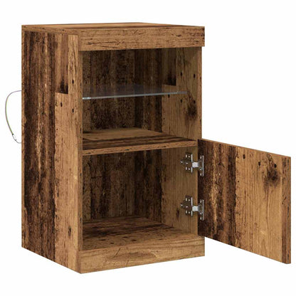 Madia LED Legno vecchio 41 x 37 x 67 cm Legno multistrato | homemem39