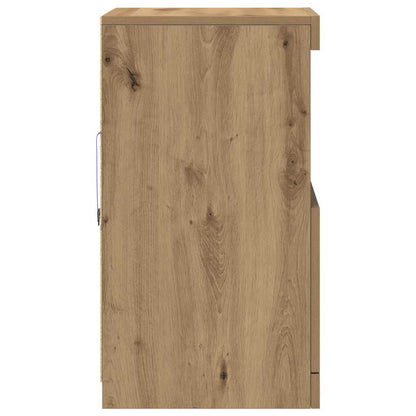 Madia LED Rovere artigianale 41 x 37 x 67 cm Legno multistrato | homemem39