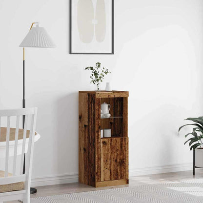 Madia LED Legno vecchio 41 x 37 x 100 cm Legno multistrato