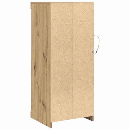 Madia LED Rovere artigianale 41 x 37 x 100 cm Legno multistrato | homemem39