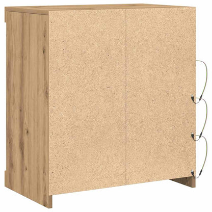 Madia LED Rovere artigianale 60,5 x 37 x 67 cm