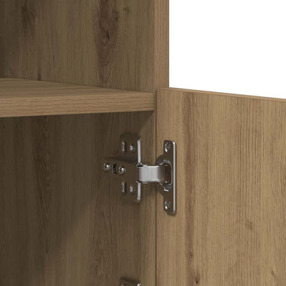 Madia LED Rovere artigianale 60,5 x 37 x 100 cm
