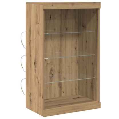 Madia LED Rovere artigianale 60,5 x 37 x 100 cm | homemem39