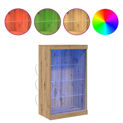 Madia LED Rovere artigianale 60,5 x 37 x 100 cm | homemem39
