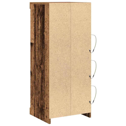 Madia LED Legno vecchio 41 x 37 x 100 cm Legno multistrato