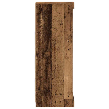 Madia LED Legno vecchio 41 x 37 x 100 cm Legno multistrato