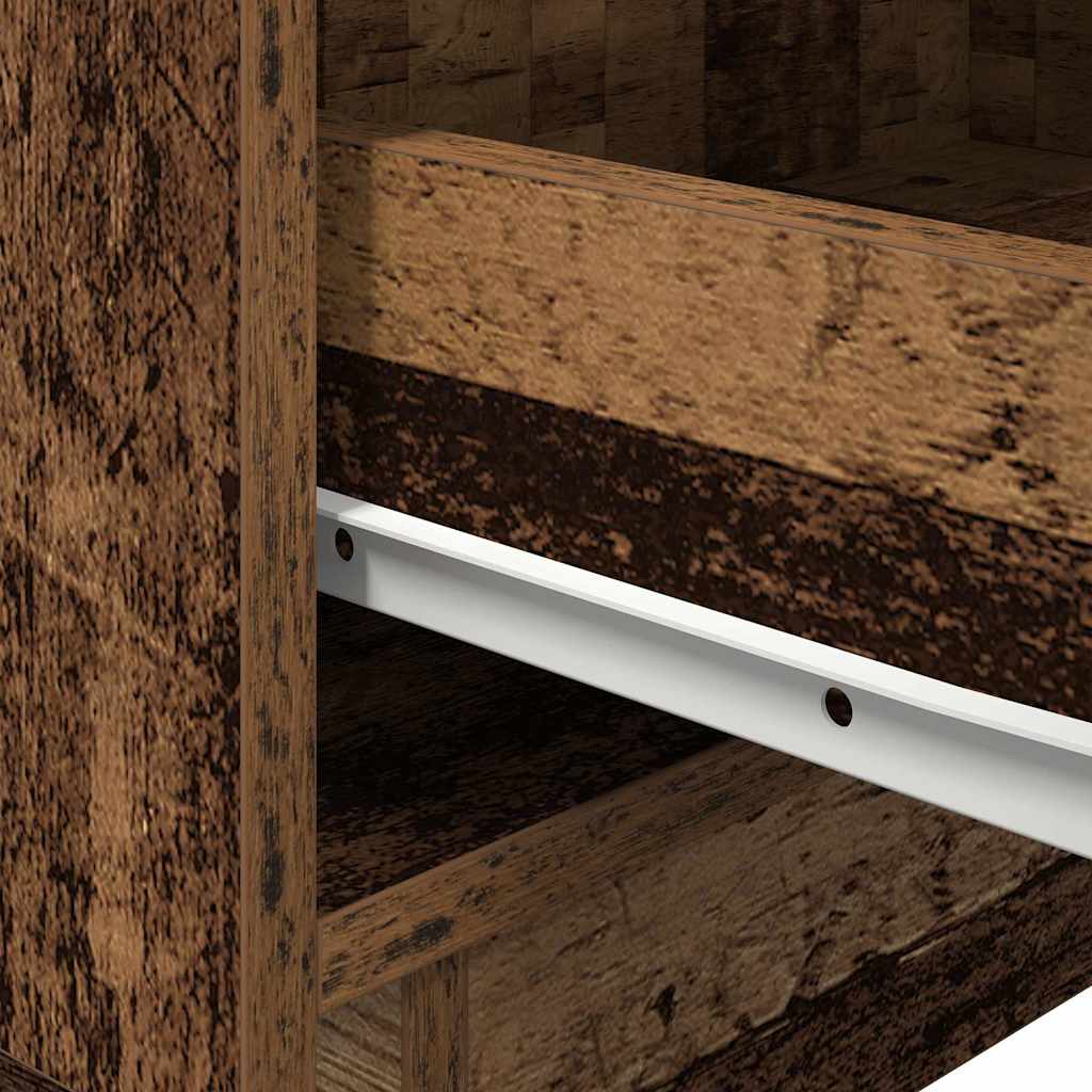 Armadio da Notte con cassetto Legno vecchio 45 x 40 x 55 cm | homemem39
