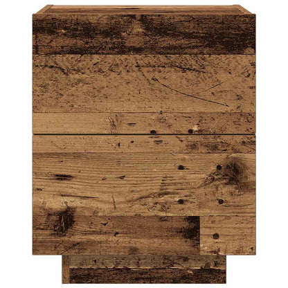 Armadio da Notte con cassetto Legno vecchio 45 x 40 x 55 cm | homemem39