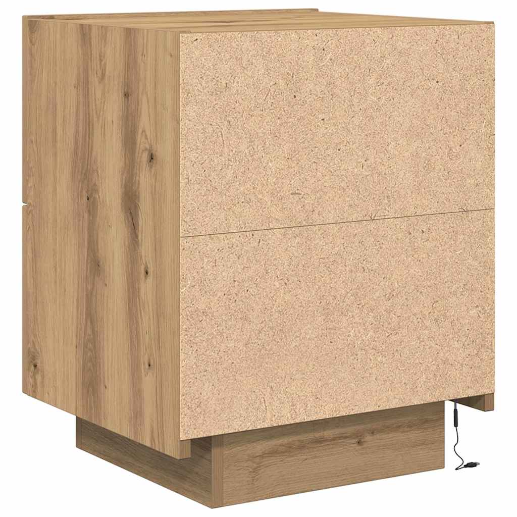Armadio da Notte Rovere artigianale 45 x 40 x 55 cm | homemem39