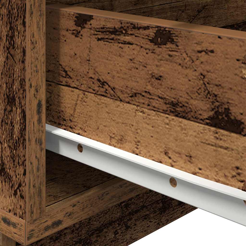 Armadio da Notte con cassetto Legno vecchio 70 x 36 x 40,5 cm | homemem39