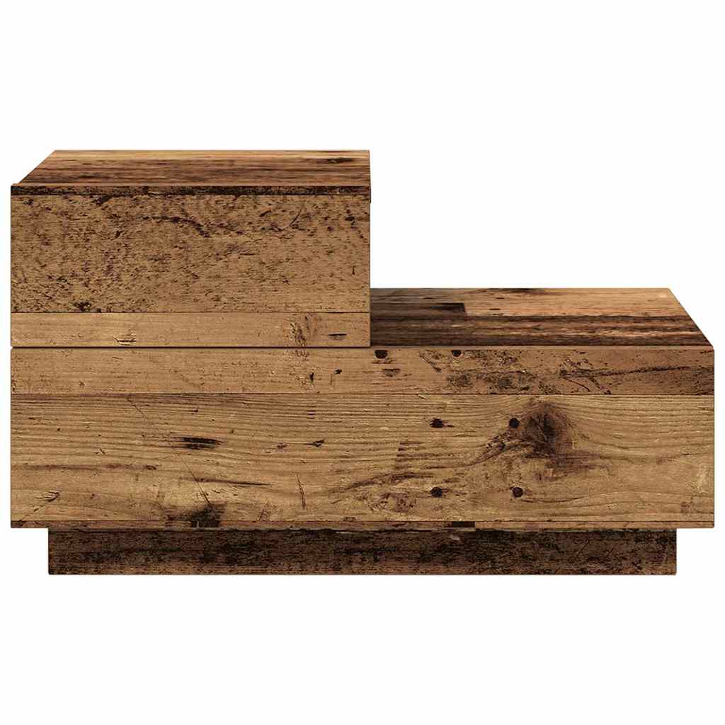 Armadio da Notte con cassetto Legno vecchio 70 x 36 x 40,5 cm | homemem39