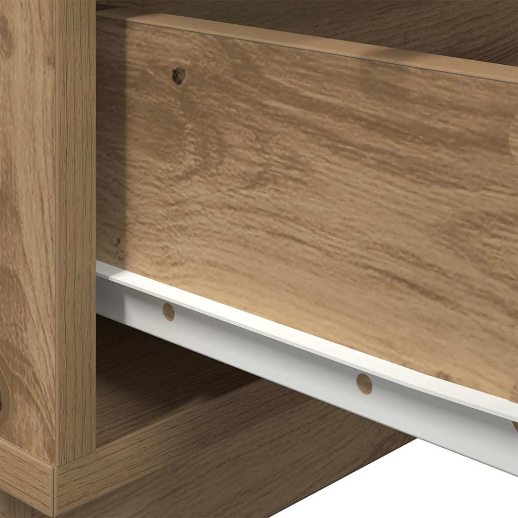 Armadio da Notte Rovere artigianale 70 x 36 x 40,5 cm | homemem39