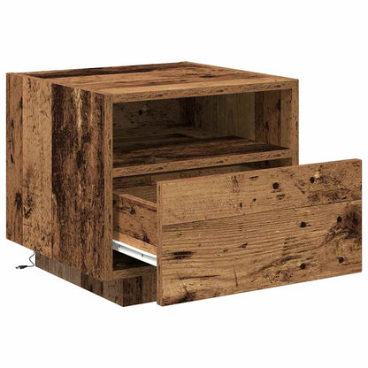 Armadio da Notte 2 pcs Legno vecchio 40 x 39 x 37 cm | homemem39