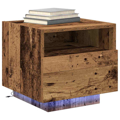 Armadio da Notte 2 pcs Legno vecchio 40 x 39 x 37 cm