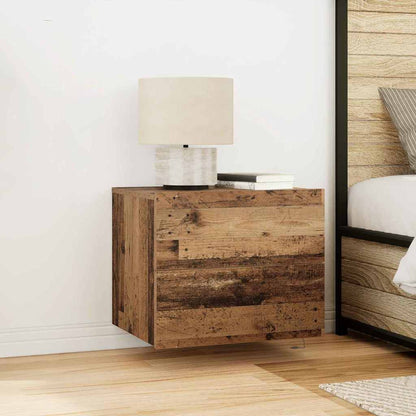 Armadio da Notte con cassetto Legno vecchio 50 x 39 x 41 cm