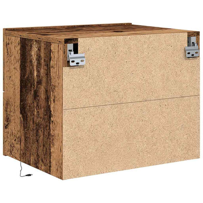 Armadio da Notte con cassetto Legno vecchio 50 x 39 x 41 cm | homemem39