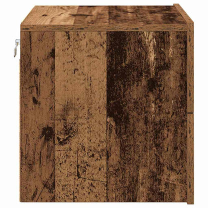 Armadio da Notte con cassetto Legno vecchio 50 x 39 x 41 cm | homemem39