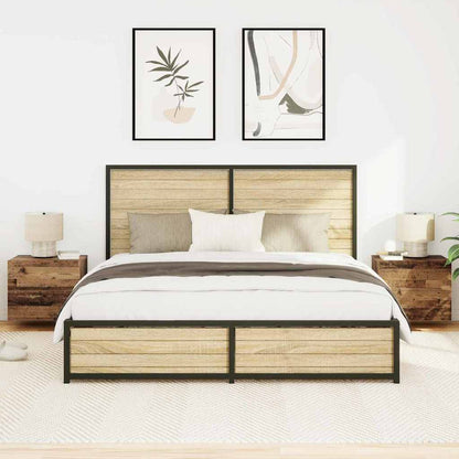 Armadio da Notte 2 pcs Legno vecchio 50 x 39 x 41 cm