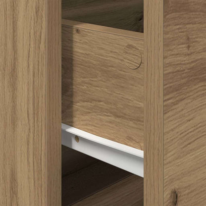 Armadio da Notte Rovere artigianale 50 x 39 x 41 cm | homemem39