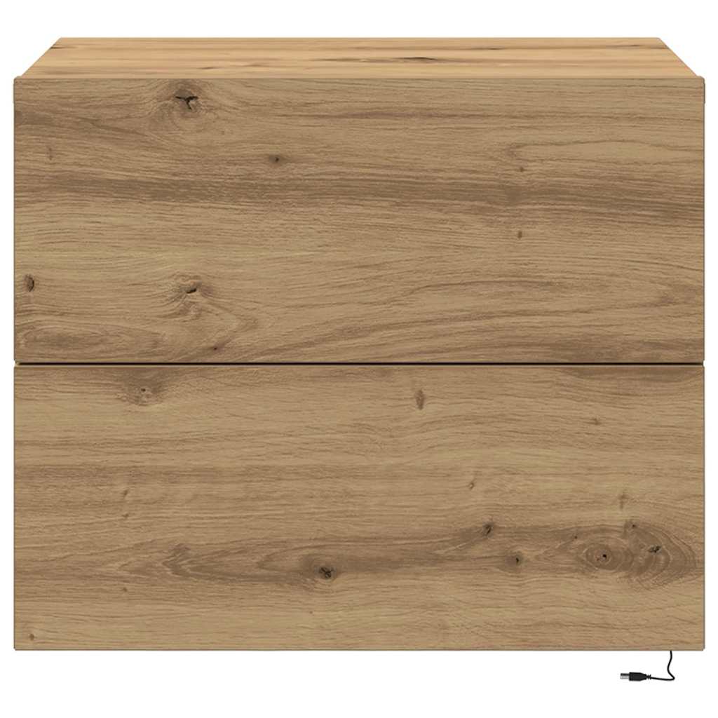 Armadio da Notte Rovere artigianale 50 x 39 x 41 cm | homemem39