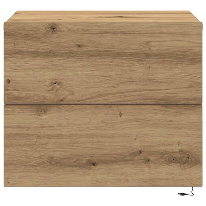 Armadio da Notte Rovere artigianale 50 x 39 x 41 cm | homemem39