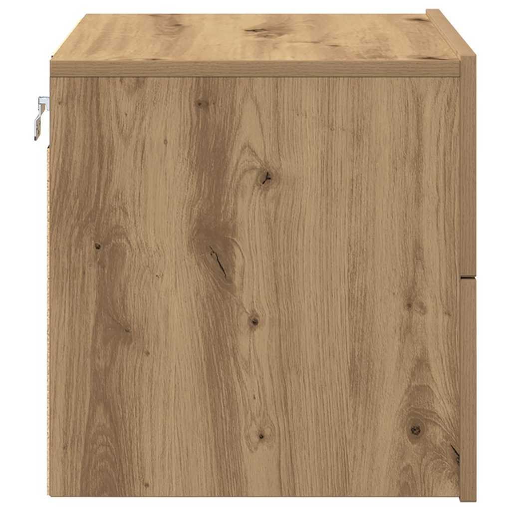 Armadio da Notte Rovere artigianale 50 x 39 x 41 cm | homemem39