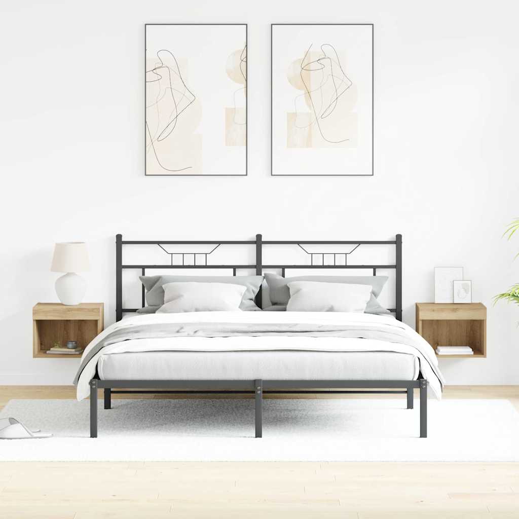 Set mobile TV 2 pcs Rovere artigianale 40 x 30 x 30 cm