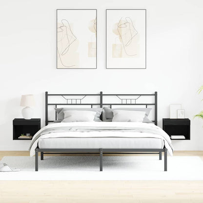 Set mobile TV 2 pcs Rovere Nero 40 x 30 x 30 cm