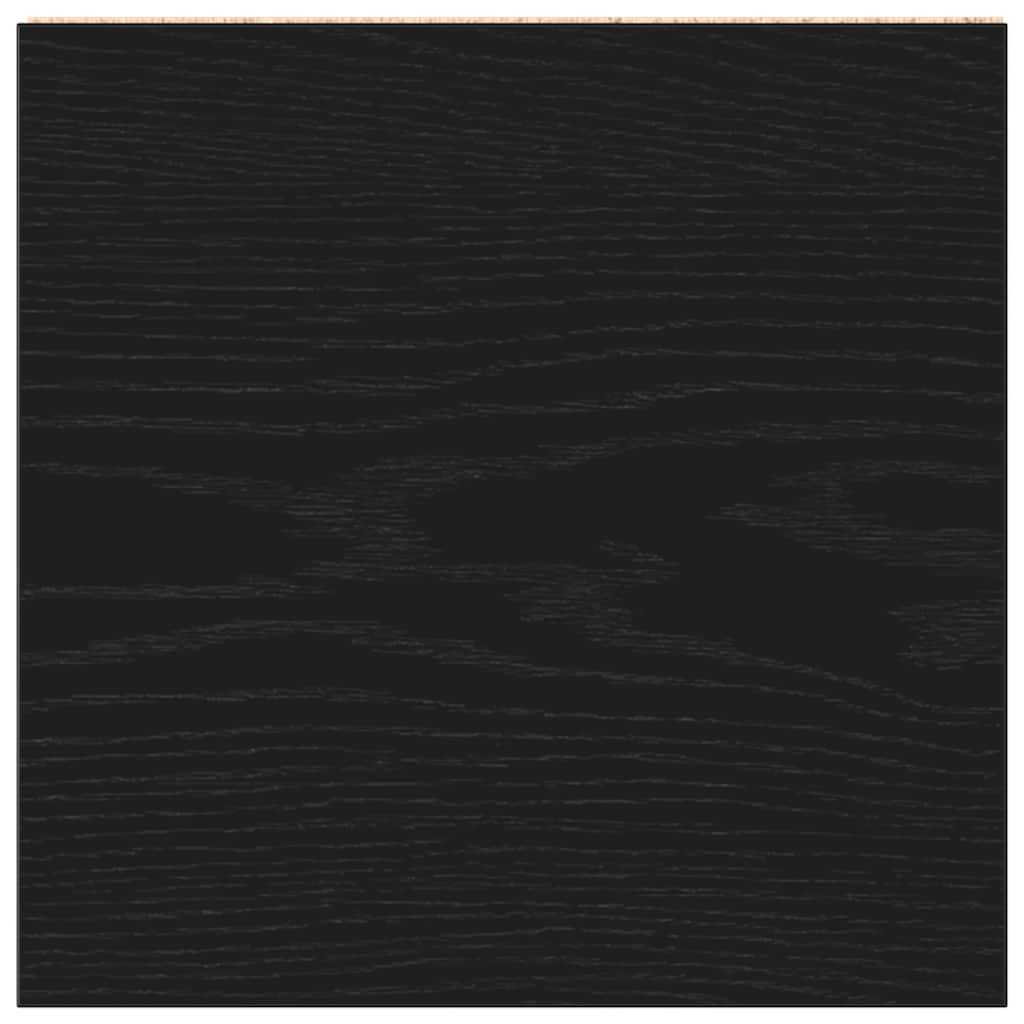 Mobile da Bagno Rovere Nero 30x30x183,5 cm in Truciolato | homemem39