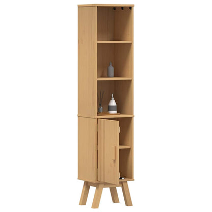 Mobile da Bagno con lo scaffale Olden Marrone 35 x 30 x 159 cm | homemem39