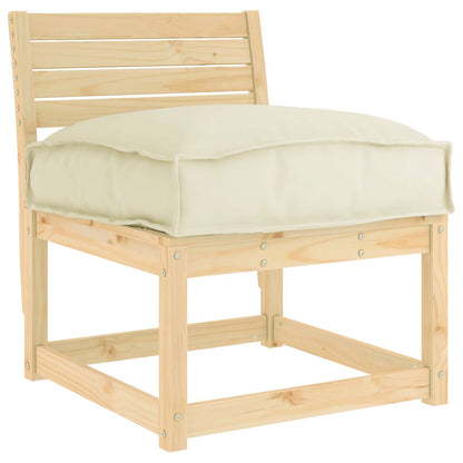 Cuscino Crema 50 x 50 x 12 cm Tessuto Oxford | homemem39