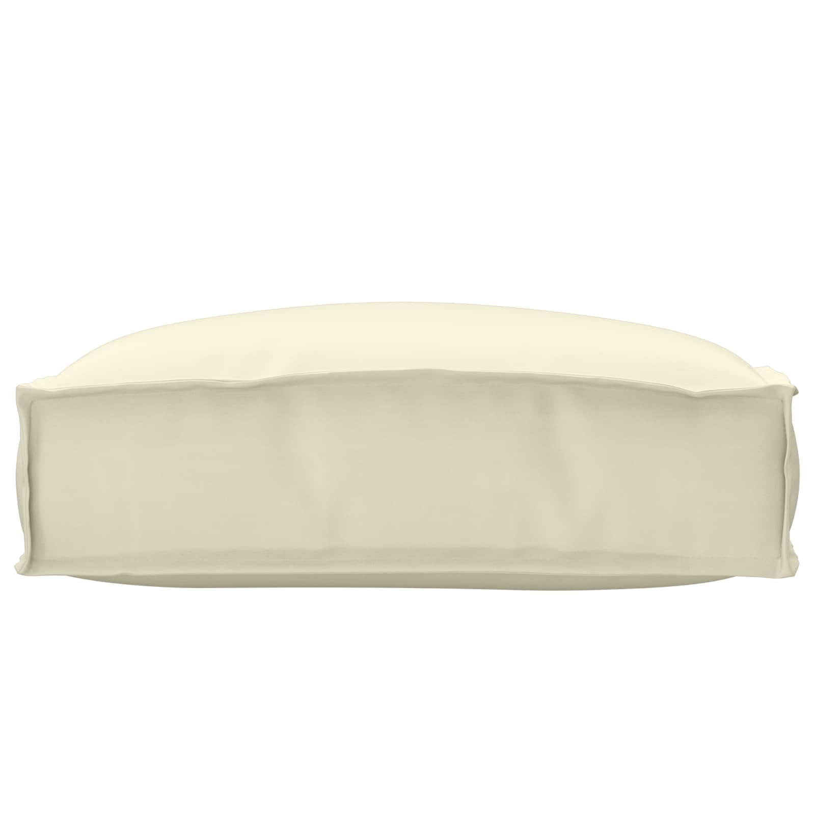 Cuscino Crema 50 x 50 x 12 cm Tessuto Oxford | homemem39