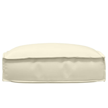 Cuscino Crema 50 x 50 x 12 cm Tessuto Oxford | homemem39