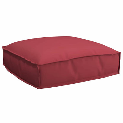 Cuscino Rosso Vino 50 x 50 x 12 cm Tessuto Oxford | homemem39