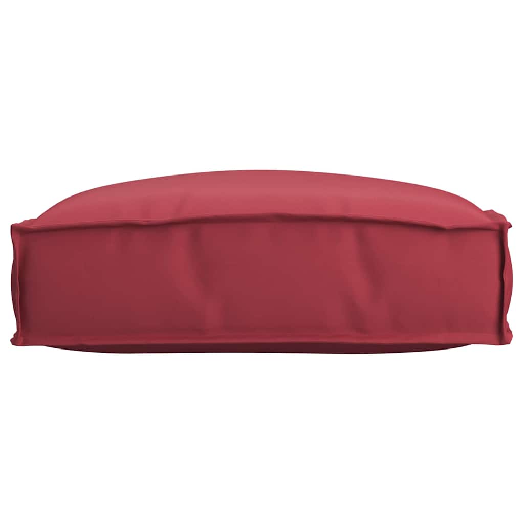 Cuscino Rosso Vino 50 x 50 x 12 cm Tessuto Oxford | homemem39
