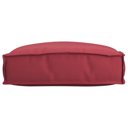 Cuscino Rosso Vino 50 x 50 x 12 cm Tessuto Oxford | homemem39