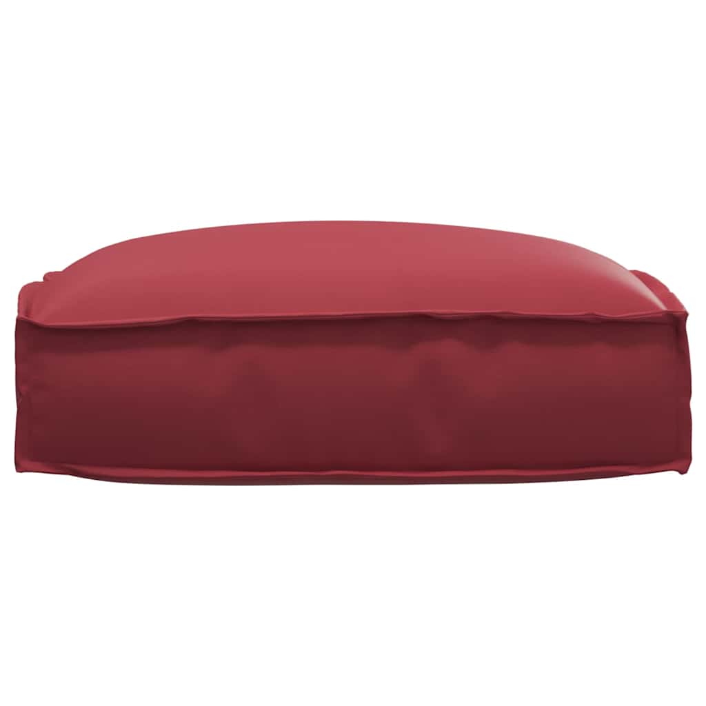 Cuscino Rosso Vino 50 x 50 x 12 cm Tessuto Oxford | homemem39